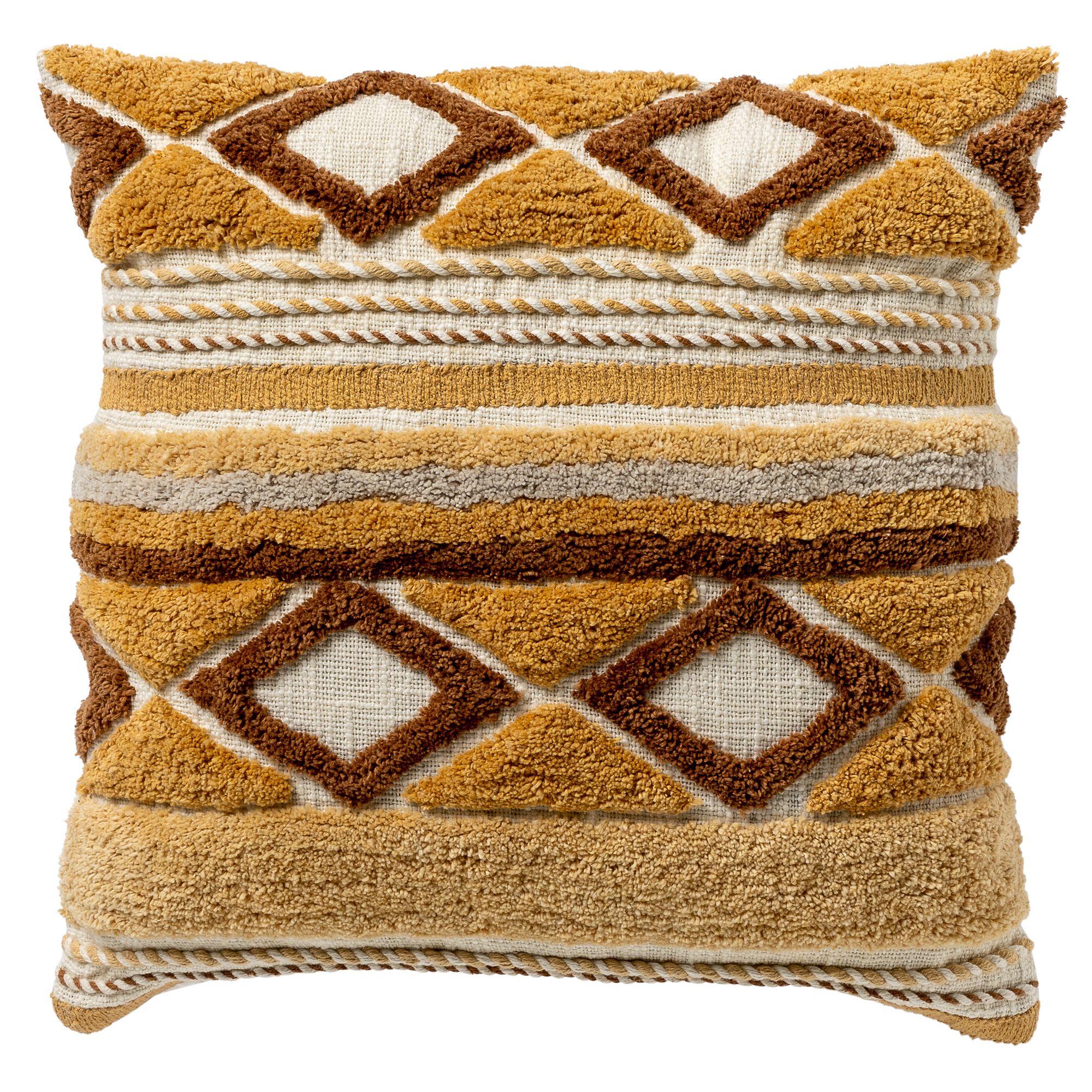 Kissen Gaia tabakbraun 45 x 45 cm - Image 1