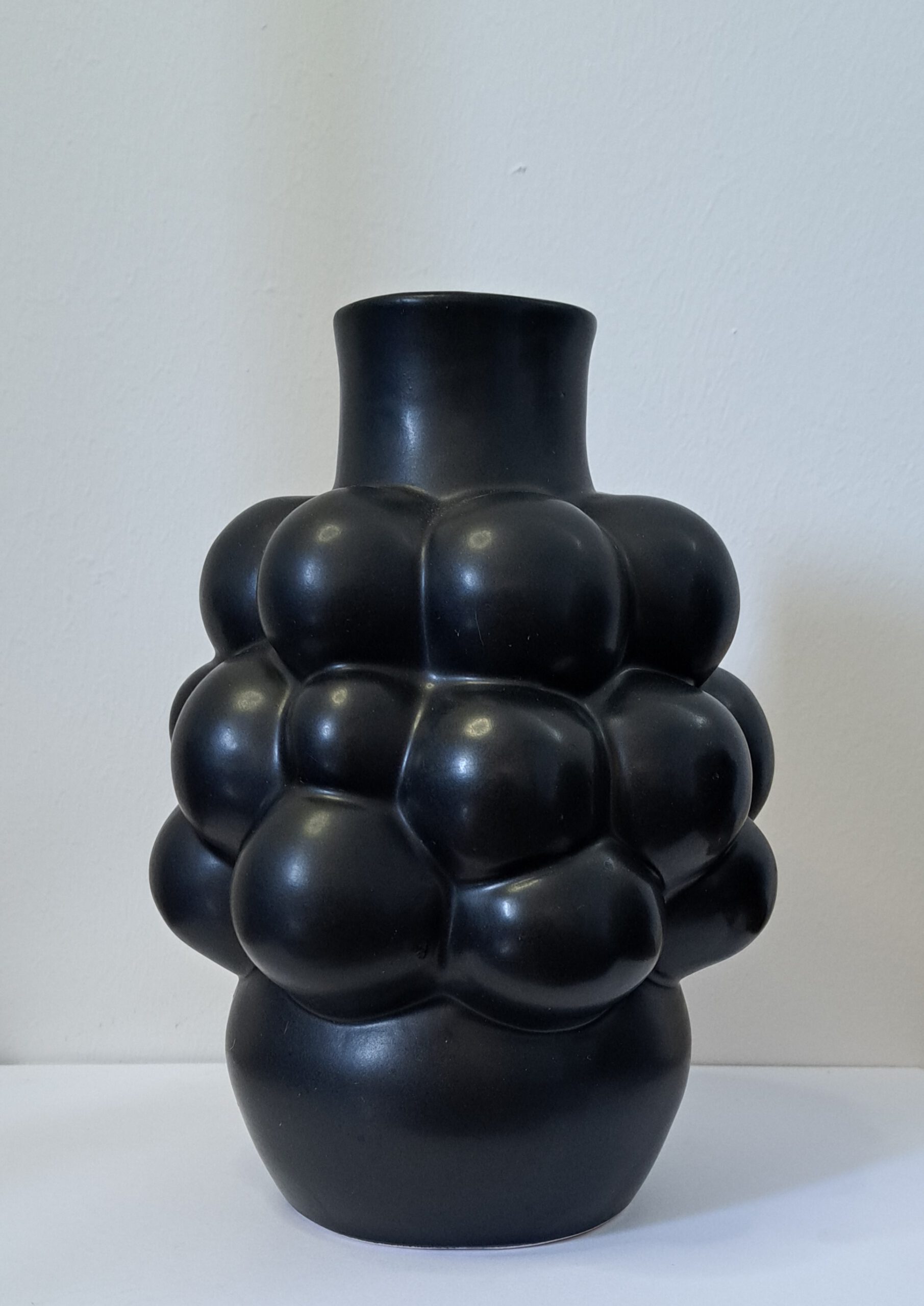 Vase Bubble schwarz 20 cm - Image 1