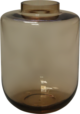 Vase Glas caramel 18 x 24 cm