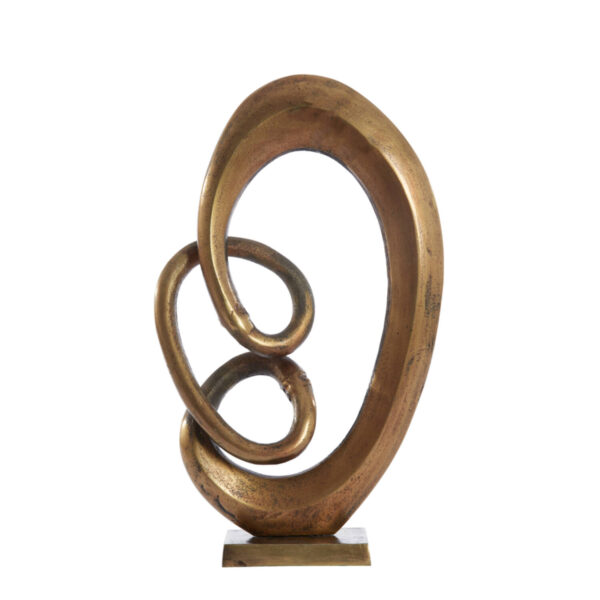 Ornament antik bronze 25 x 25 x 43 cm