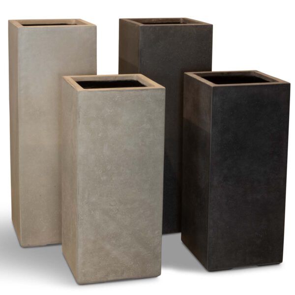 Roccastone Pflanzsäule Beton 35 x 80 cm