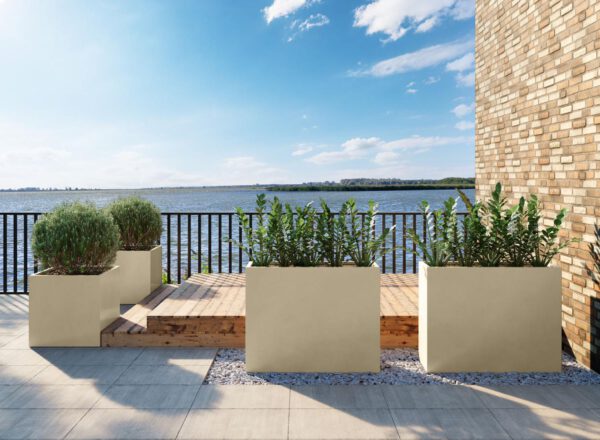 Polystone Raumteiler 100 x 35 x 80 cm