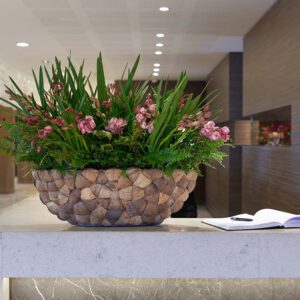 Coconut Tischgefäß 76 cm