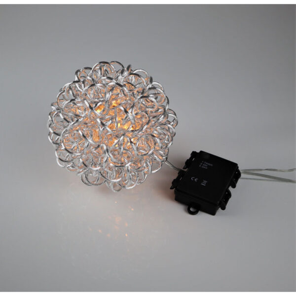 Led Leuchte silber 15 cm