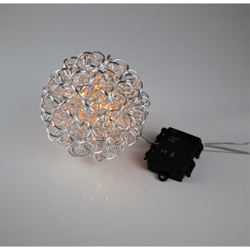 Led Leuchte silber 15 cm - Image 1