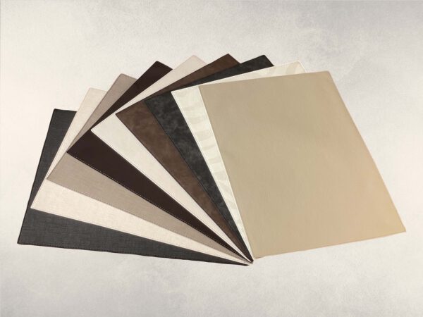 Tischset Kunstleder  schlamm 44 x 32,5 cm