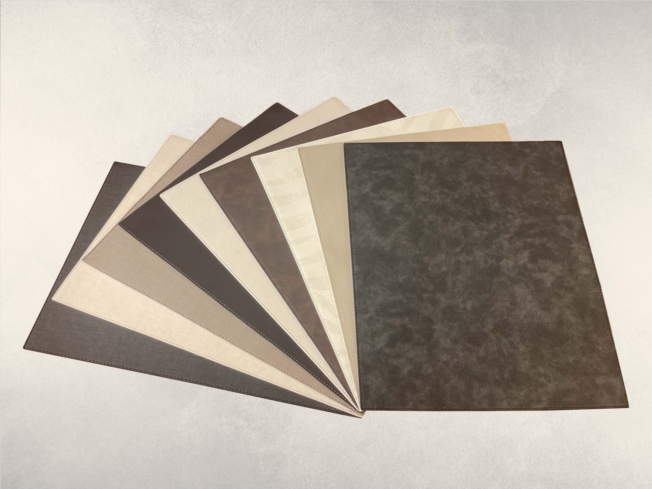 Tischset nubuck grau 44 x 32,5 cm - Image 1