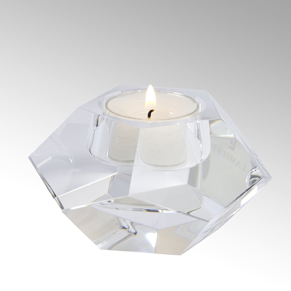 Pentaki Teelichthalter klar 5,6 x 9,8 cm