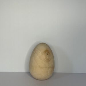 Holz Ei natur 5,5 x 8 cm