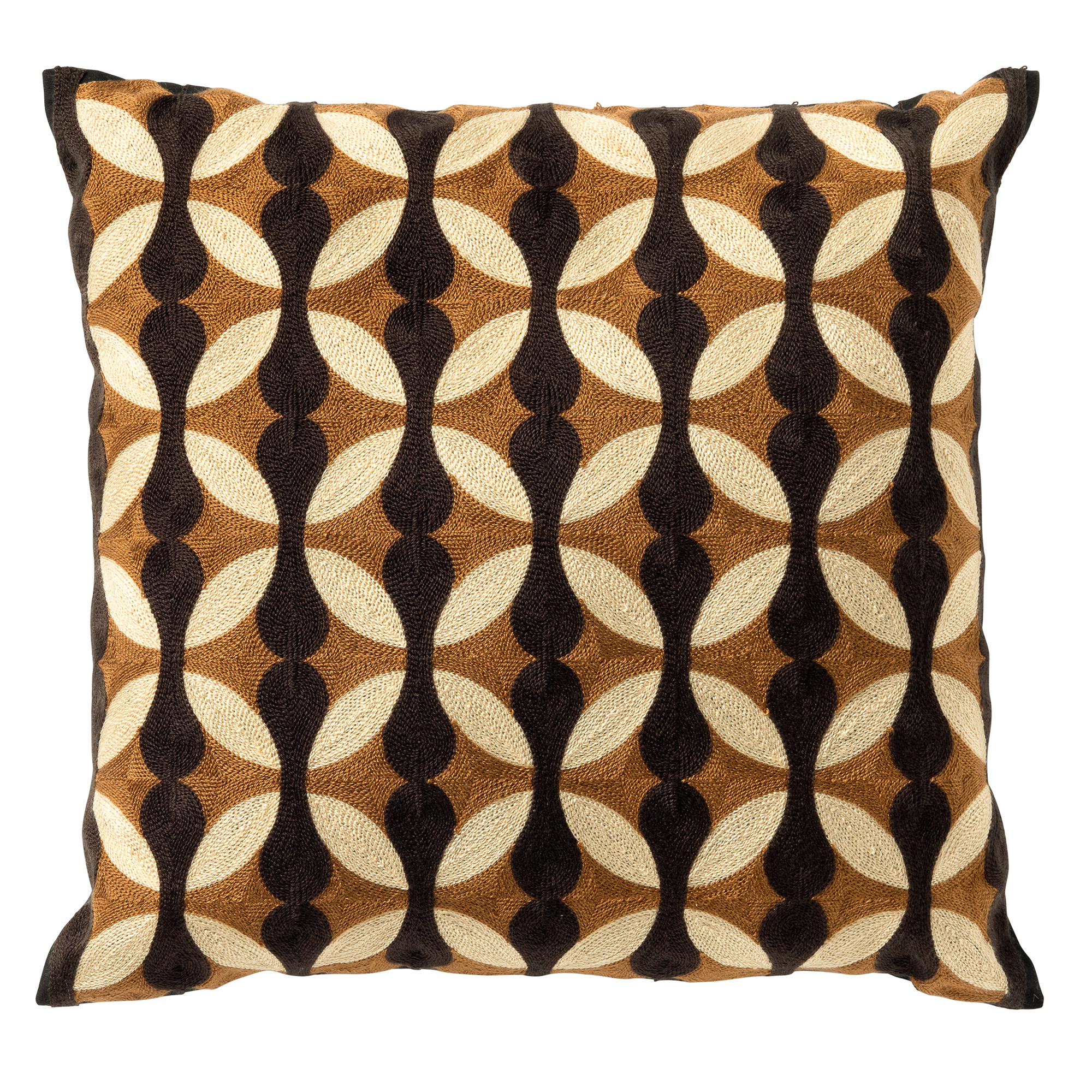 Kissen Devano tobacco brown 45 x 45 cm inkl. Füllung - Image 1