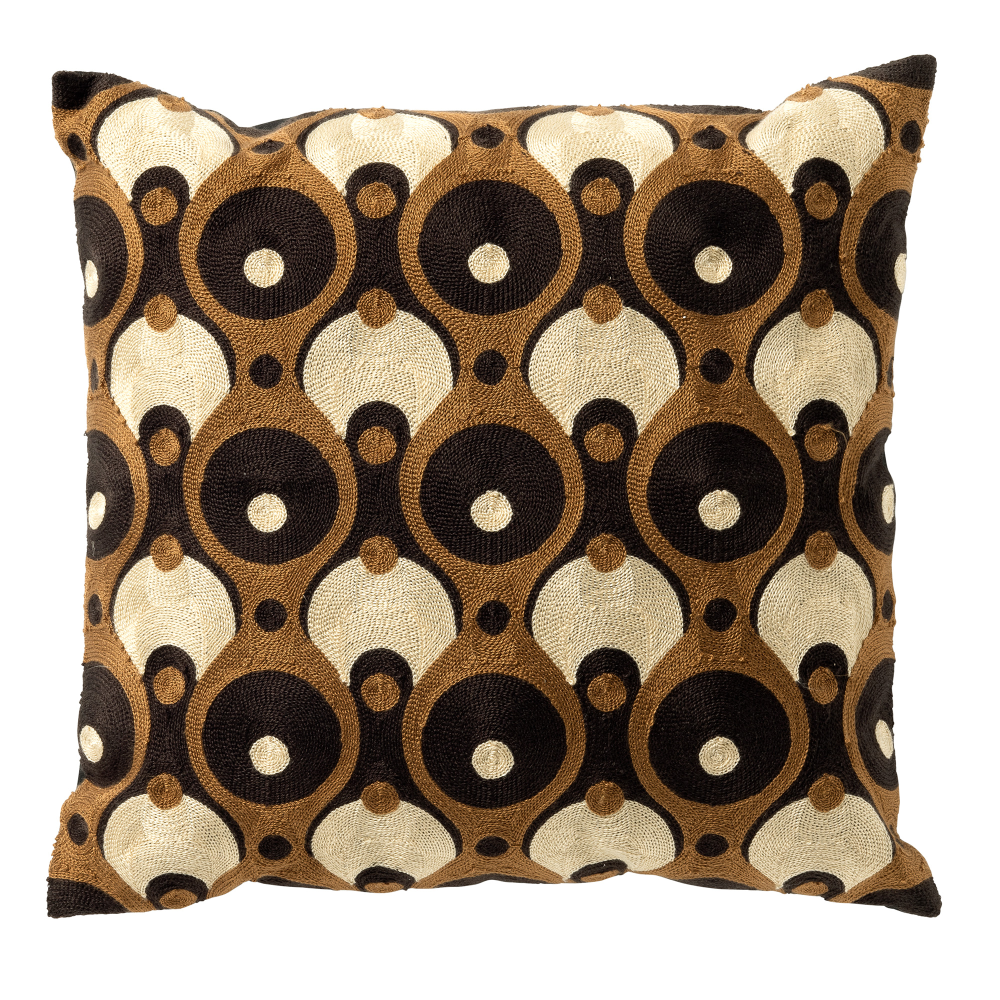 Kissen Damian tobacco brown 45 x 45 cm inkl. Füllung - Image 1