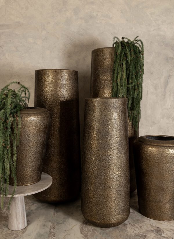 Bodenvase Kardine Antique Gold