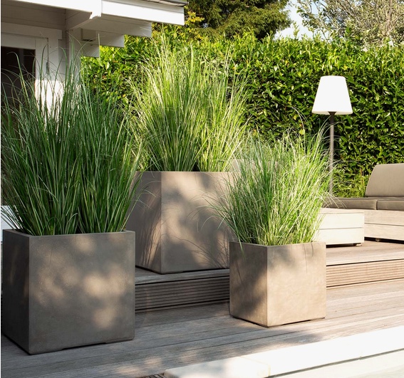 Roccastone Pflanzwürfel 
60x60x64cm