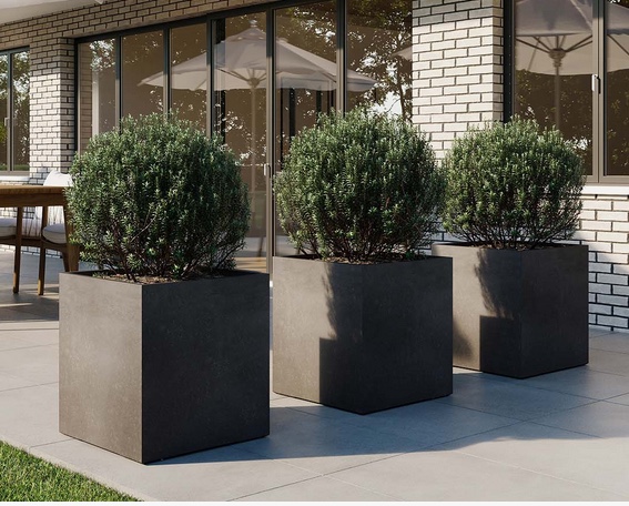 Roccastone Pflanzwürfel 
50x50x54cm