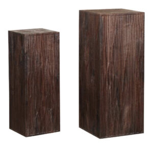 Säule RICCARDO braun 
2er Set - Image 1