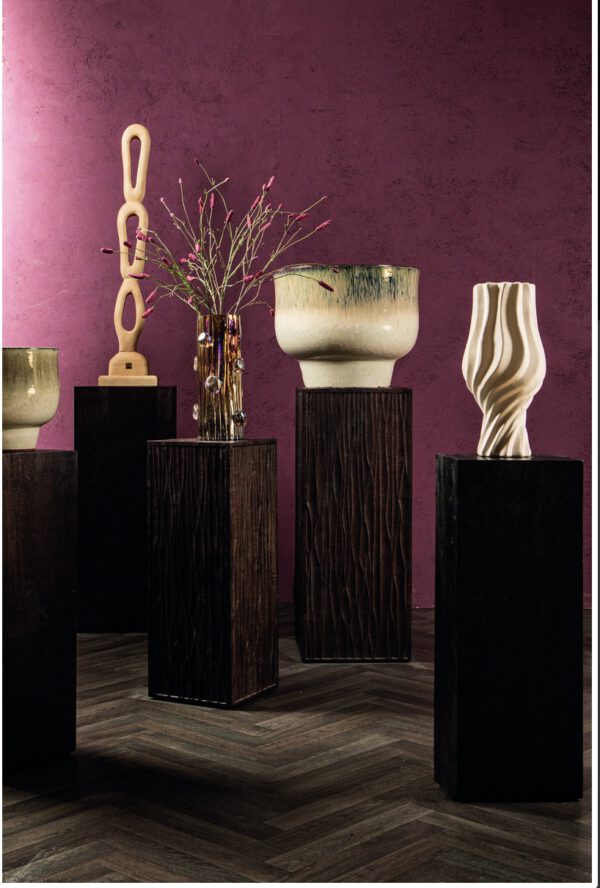 Säule RICCARDO braun 
2er Set