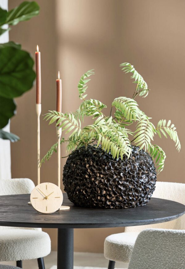 Vase  PHYLIPA matt schwarz