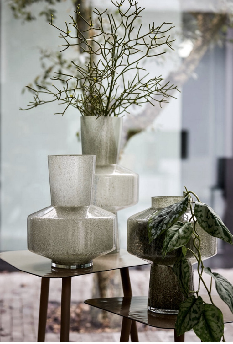 Glasvase THOMAS grau-grün - Image 2