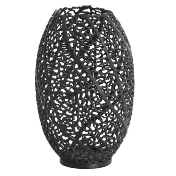 Windlicht LUNA matt schwarz
38cm