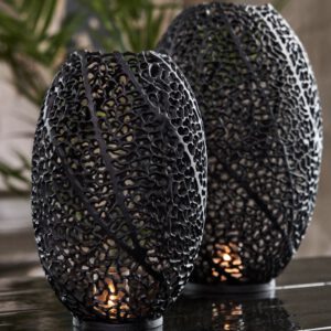 Windlicht LUNA matt schwarz
38cm - Image 2