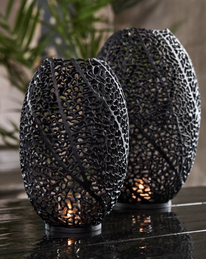 Windlicht LUNA matt schwarz
38cm - Image 2