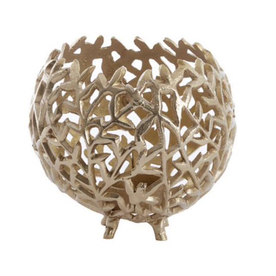 Windlicht FEMO antik gold
13cm