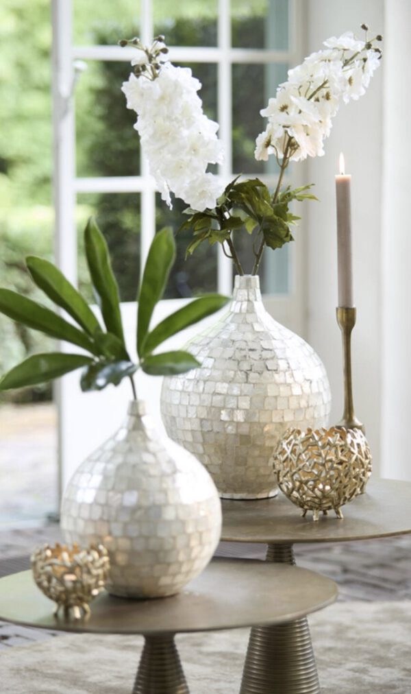 Windlicht FEMO antik gold
13cm