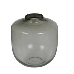 Vase MONOPOLI 16,5cm  grau