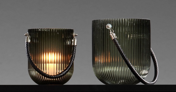 Laterne REX mit Henkel 16cm