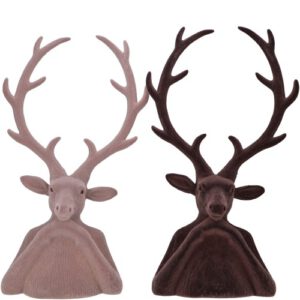 Hirschkopf Tasko sort. 45 cm - Image 1