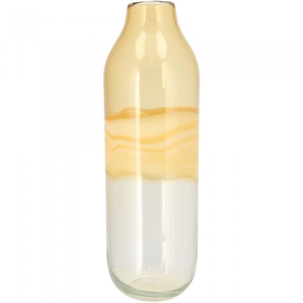 Glasvase Vila curry 12 x 33 cm