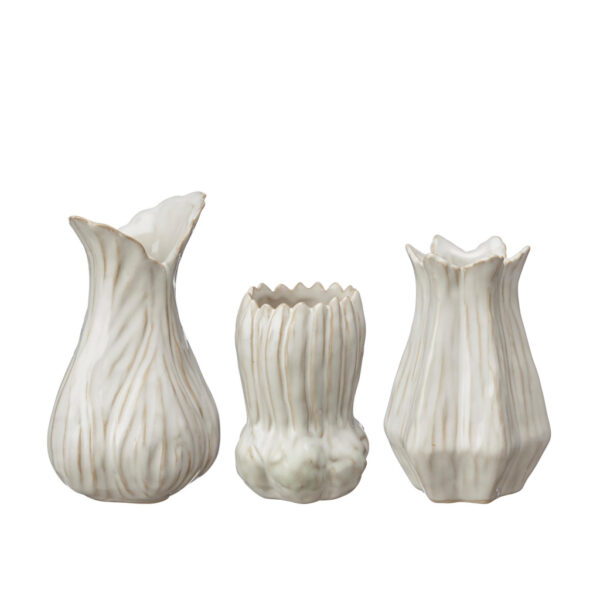 Keramikvase Leslie creme sortiert