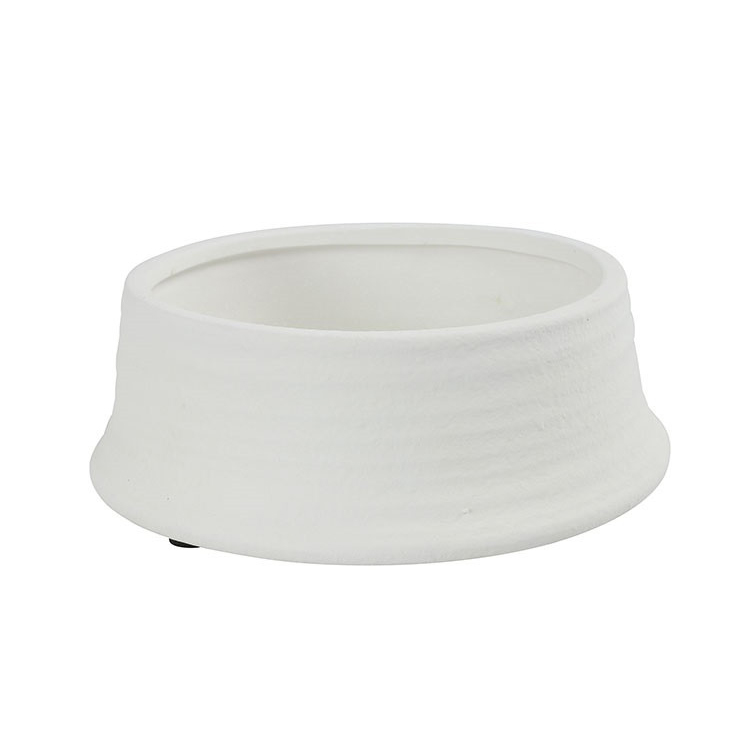 Keramikschale Terri weiß 25 x 25 x 9 cm - Image 1
