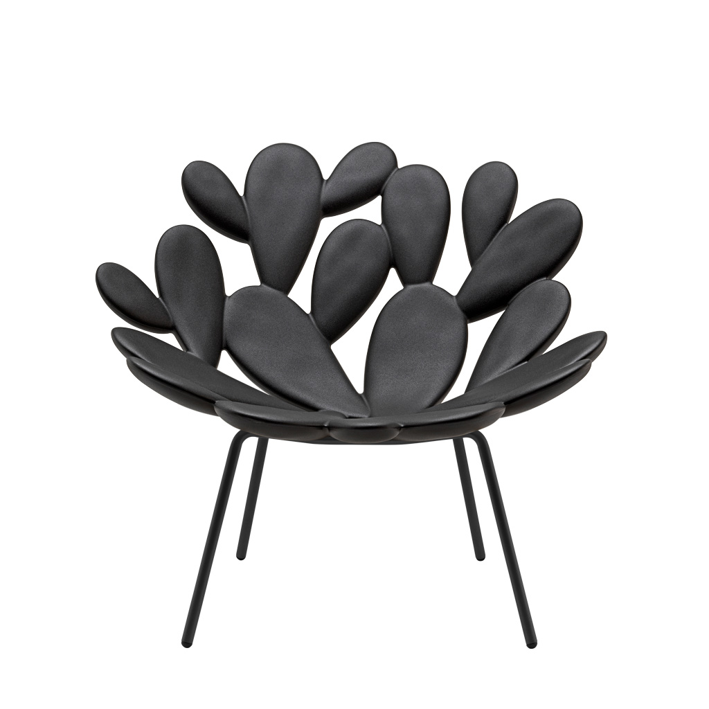 Filicudi Sessel schwarz 2 er Set - Image 1