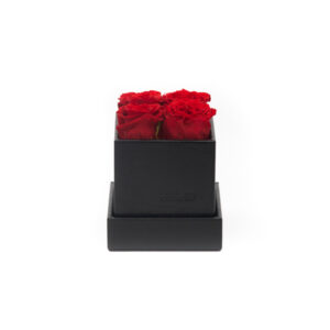 Rosenbox schwarz 11 x 11 x 11 cm - Image 2