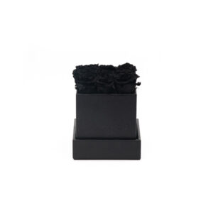 Rosenbox schwarz 11 x 11 x 11 cm - Image 1