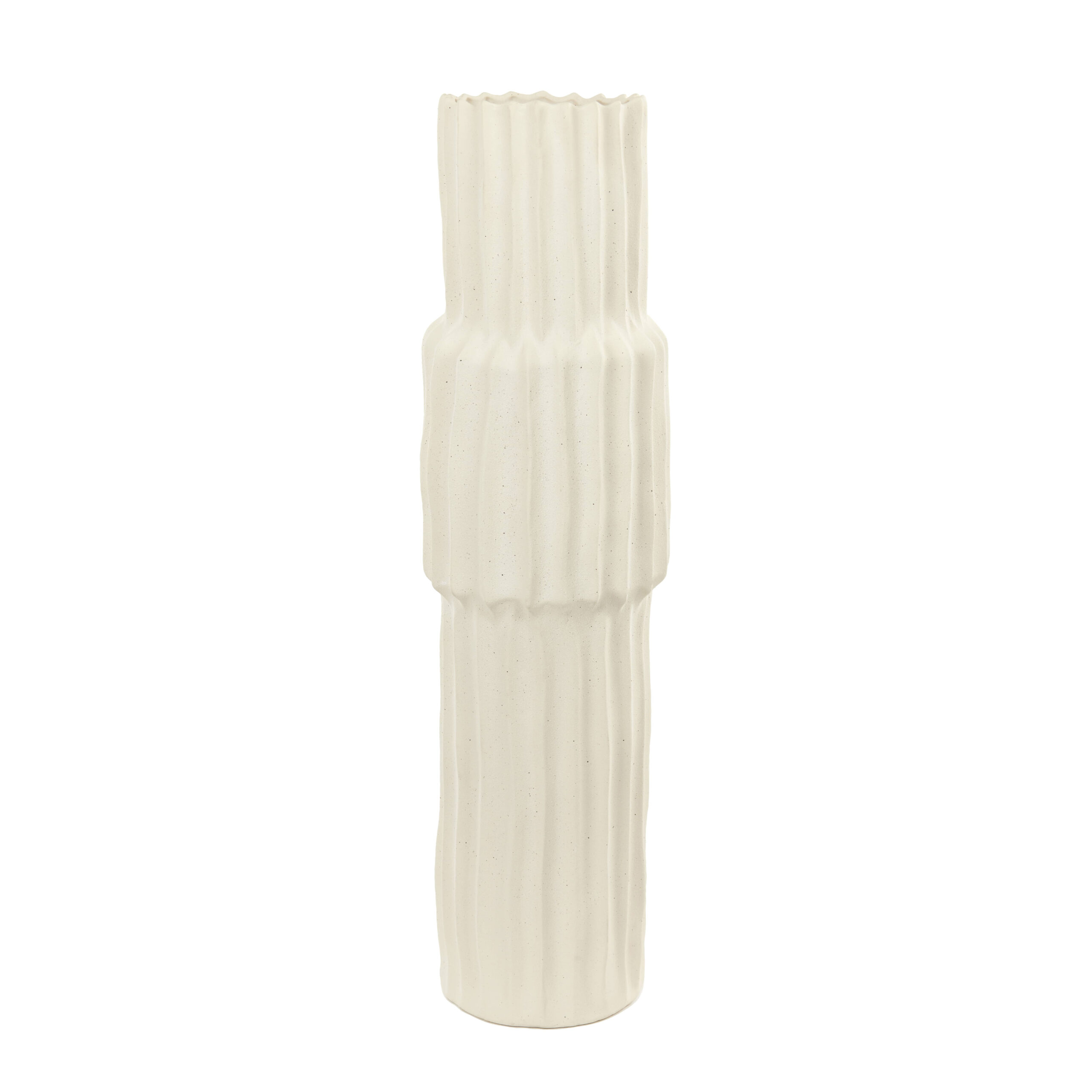 Vase Keramik creme 20 x 72 cm - Image 2