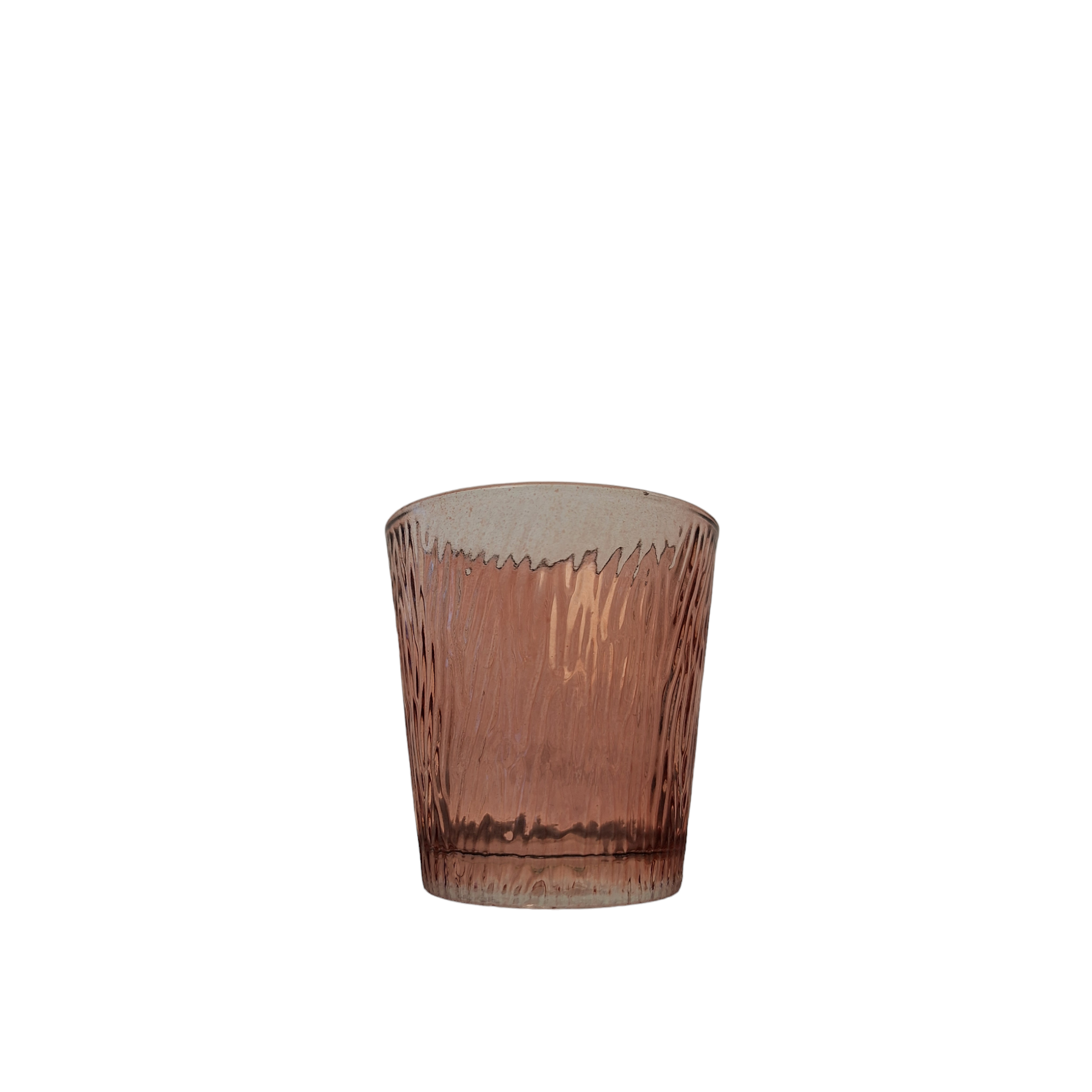 Teelichtglas rose 7,5 cm - Image 1