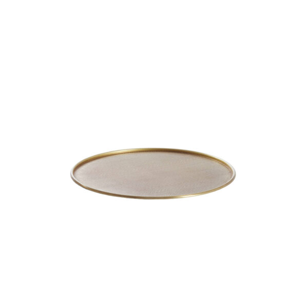 Schale antik bronze 30,5 x 1,5 cm